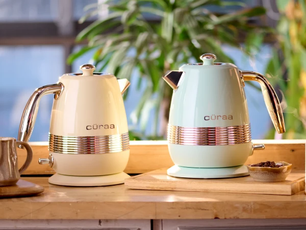 Water Boiler Ceramic Electric Water Kettle Hand Painted Electric