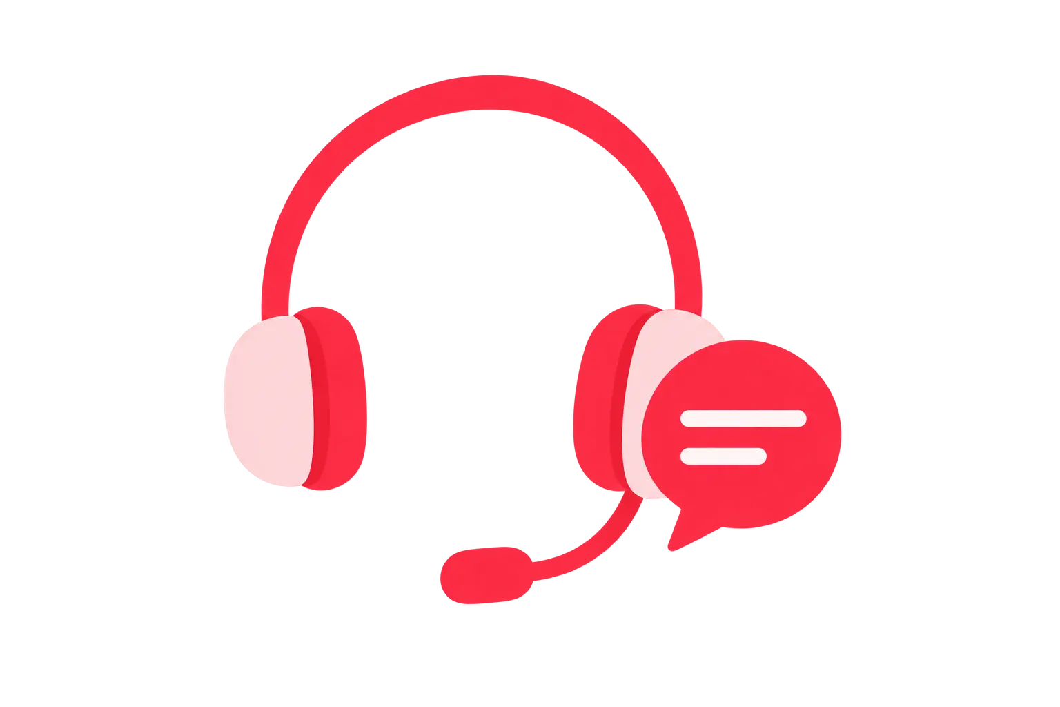 A Cüraa customer support agent wearing a headset