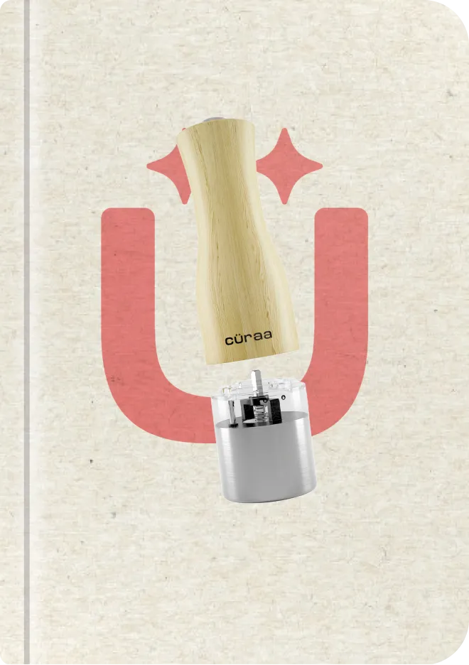 Cüraa Automatic Pepper Mill