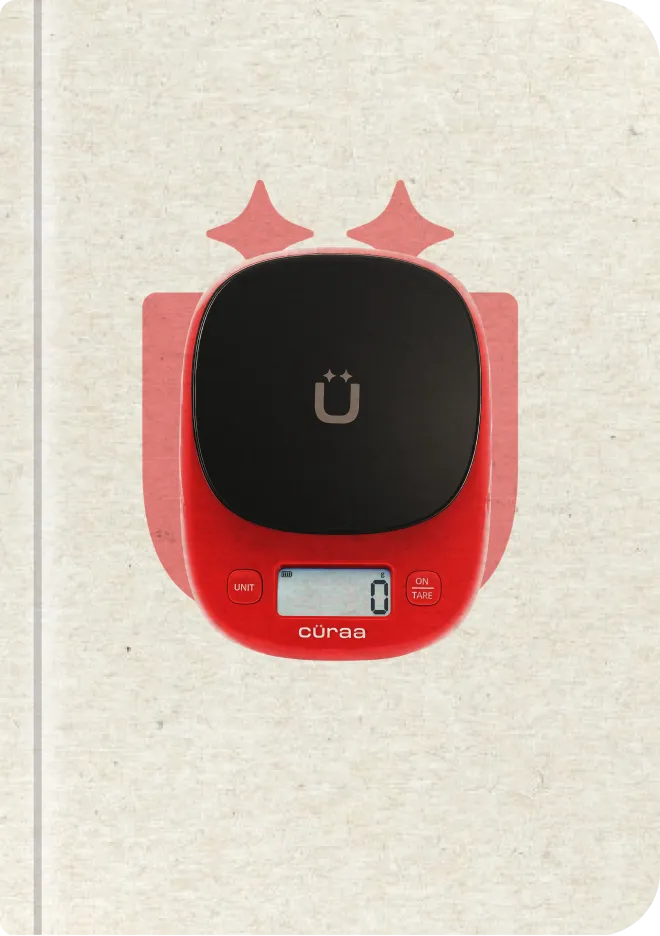 Cüraa Kitchen Weighing Scale
